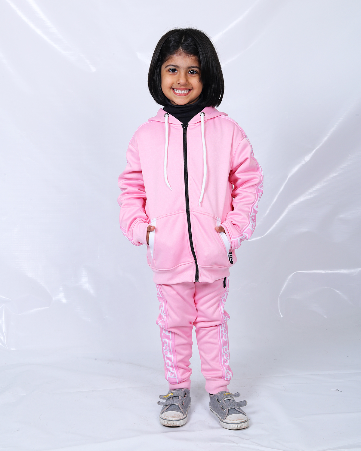 Buy Online Premium Quality Hoodie Set with Neck Gaiter for Kids
